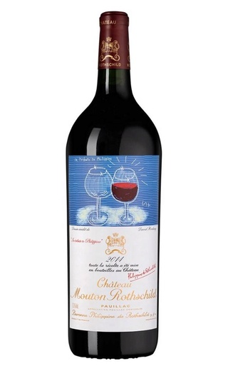 фото вино Chateau Mouton Rothschild 2014 1-er Grand Cru Classe AOC Pauillac 3 л