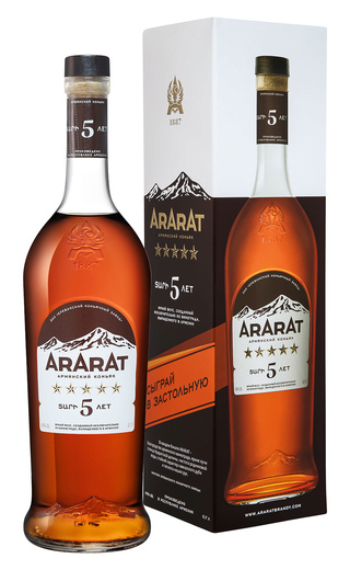 фото коньяк Ararat 5* 0,7 л