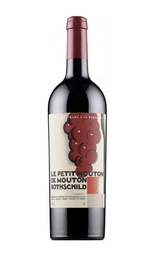фото вино Le Petit Mouton de Mouton Rothschild 2017 0,75 л