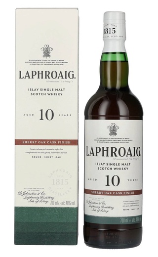 фото виски Laphroaig 10 Years Old Sherry Oak Finish 0,7 л