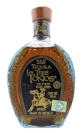 фото текила Los Tres Tonos Extra Anejo 0,7 л