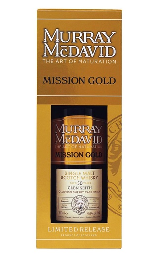 фото виски Murray McDavid Mission Gold Glen Keith 30 Years Old 0,7 л