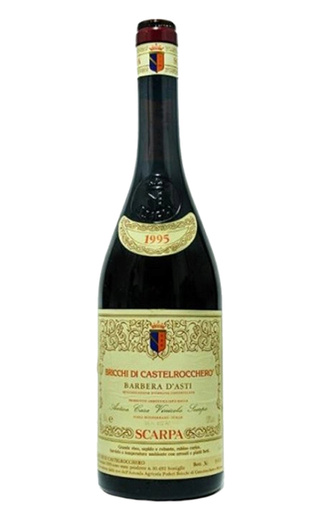 фото вино Scarpa Barbera d'Asti I Bricchi 1995 0,75 л