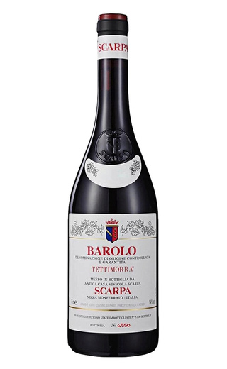 фото вино Scarpa Barolo Tettimorra 2015 0,75 л