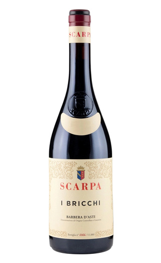 фото вино Scarpa Barbera d'Asti I Bricchi 2022 0,75 л
