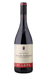 Вино Scarpa Langhe Nebbiolo Bric du Nota 2022&nbsp;0,75&nbsp;л