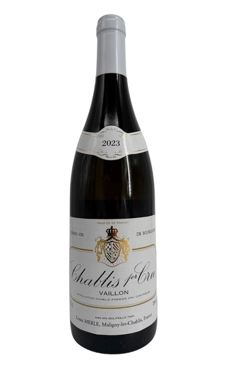 фото вино Louis Merle Chablis 1er Cru Vaillon 2023 0,75 л