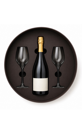 фото Champagne Box 1 Bottle 2 Glasses