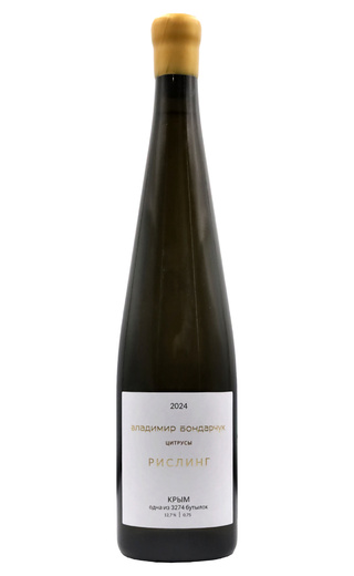 фото вино Vladimir Bondarchuk Ctrusy Riesling 2024 0,75 л