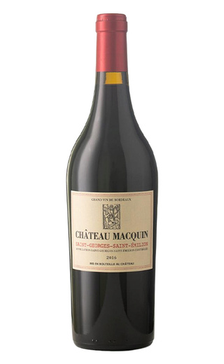 фото вино Chateau Macquin Saint-Georges Saint-Emilion 2022 0,75 л