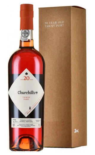 фото портвейн Churchill's 20 Years Old Tawny Port 0,75 л