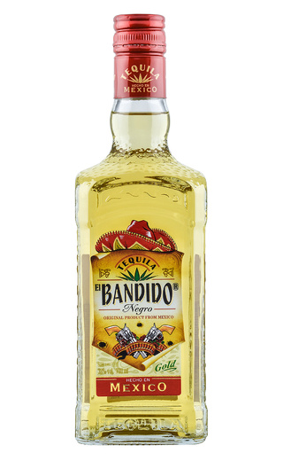 фото текила El Bandido Negro Gold 0,7 л