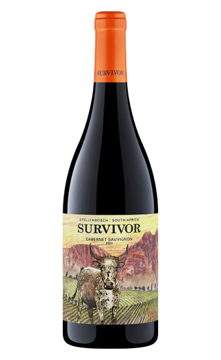 фото вино Overhex Wines Survivor Cabernet Sauvignon 2021 0,75 л