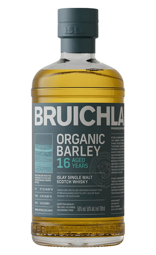 фото виски Bruichladdich Organic Barley 16 Years Old 0,7 л