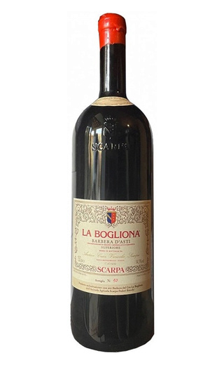 фото вино Scarpa Barbera d'Asti Superiore La Bogliona Magnum 2006 1,5 л