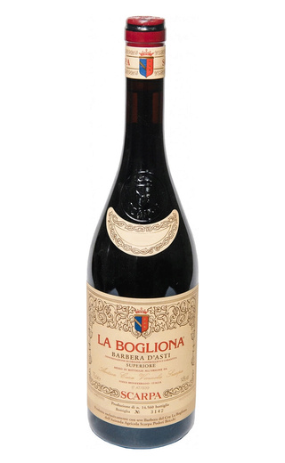 фото вино Scarpa Barbera d'Asti Superiore La Bogliona 1993 0,75 л