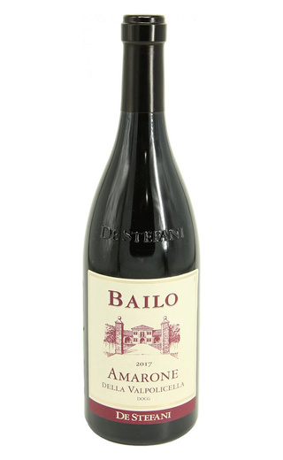 фото вино De Stefani Amarone della Valpolicella Bailo 2017 0,75 л
