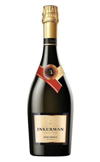 фото игристое вино Inkerman Muscat Semi Sweet 2024 0,75 л