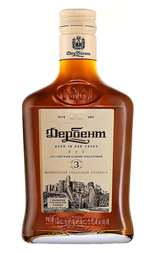 фото коньяк Derbent 3 Years Old 0,25 л