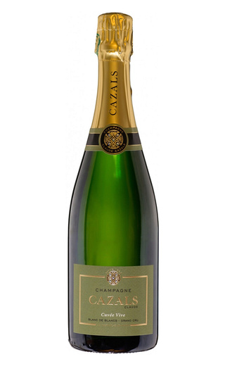 фото шампанское Clos Cazals Cuvee Vive Blanc de Blancs Grand Cru Extra Brut 2021 0,75 л