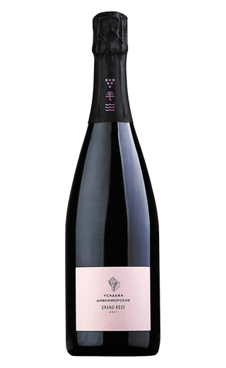 фото игристое вино Usadba Divnomorskoe Grande Rose Brut 2020 0,75 л