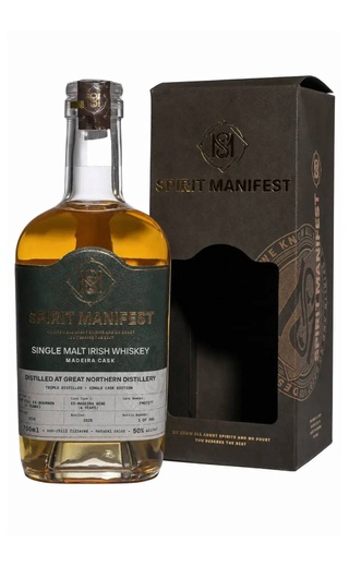 фото виски Spirit Manifest Irish Single Malt Madeira Cask 0,7 л