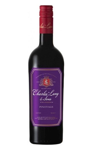 фото вино Charles S. Lang & Sons Pinotage 0,75 л