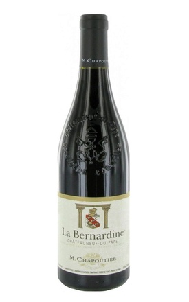 M. Chapoutier · Chateauneuf du Pape La Bernardine Red