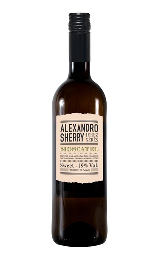 фото херес Alexandro Moscatel 0,75 л