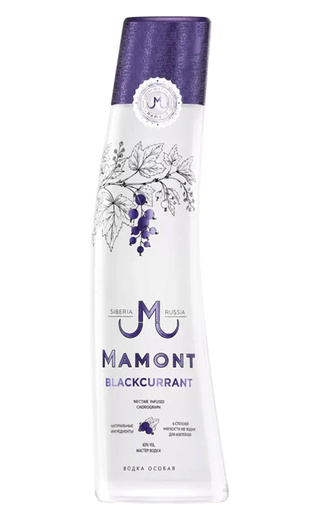 фото водка Mamont Blackcurrant 0,5 л