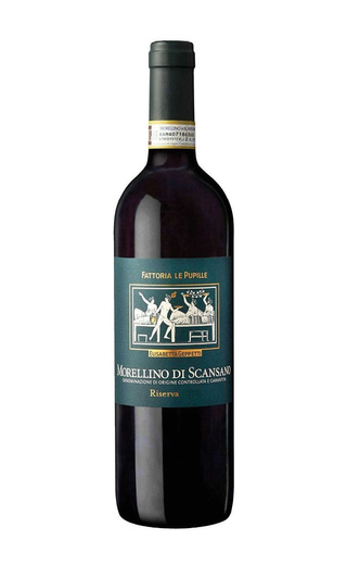 фото вино Fattoria Le Pupille Morellino Di Scansano Riserva 2022 0,75 л