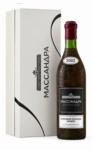 фото вино Massandra Stolovoe Krasnoe Alushta Collection 2002 0,75 л