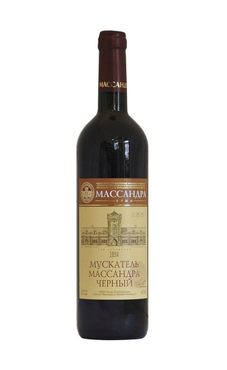 фото вино Massandra Muskatel Black 2024 0,75 л