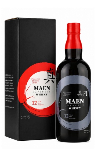 фото виски Maen Japanese 12 Year Old 86 Proof 0,7 л