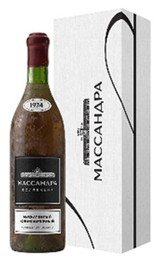 фото вино Massandra Muscat White Yuzhnoberezhny Collection 1974 0,7 л
