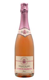 Игристое вино La Petite Marquis Cremant de Loire Rose 2023&nbsp;0,75&nbsp;л