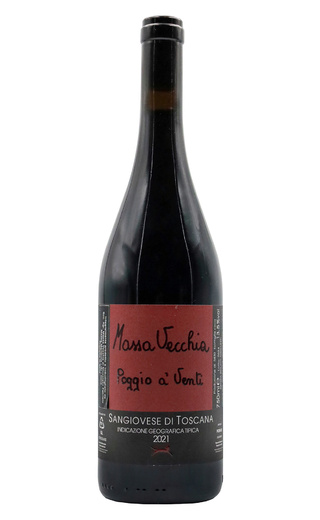 фото вино Massa Vecchia Sangiovese di Toscana Poggio A'Venti 2021 0,75 л