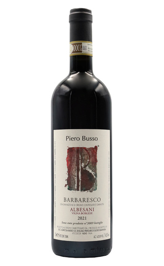 фото вино Piero Busso Barbaresco Albesani Vigna Borgese 2021 0,75 л