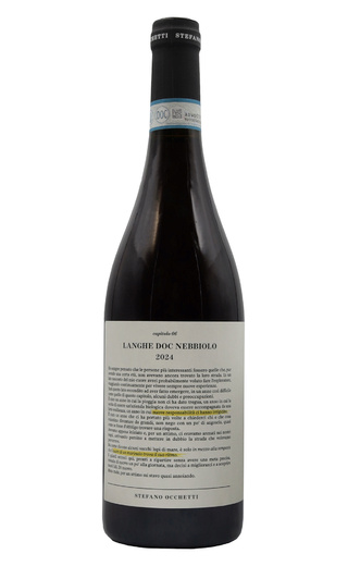 фото вино Stefano Occhetti Langhe Nebbiolo 2024 0,75 л