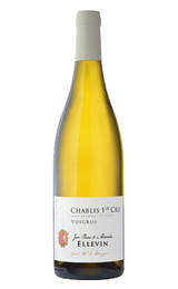 Вино Domaine Ellevin Chablis 1er Cru Vaugros 2023&nbsp;0,75&nbsp;л