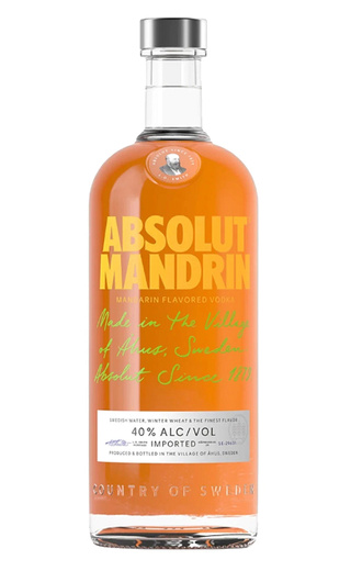 фото водка Absolut Mandrin 0,75 л