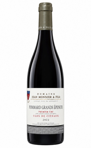 фото вино Domaine Jean Monnier & Fils Pommard Grands Epenots Premier Cru Clos de Citeaux Monopole 2022 0,75 л