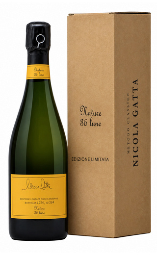 фото игристое вино Nicola Gatta Edizione Limitata Nature 36 Lune 2020 0,75 л